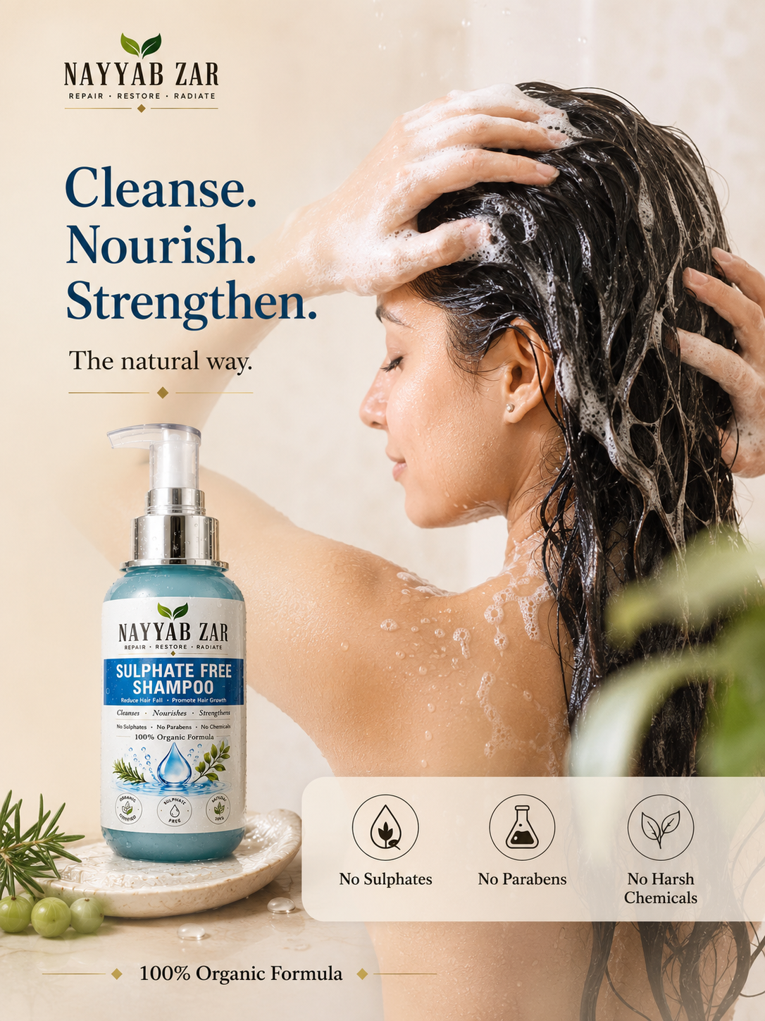 Nayyab Zar Hair Care Combo – Oil & Shampoo Bundle