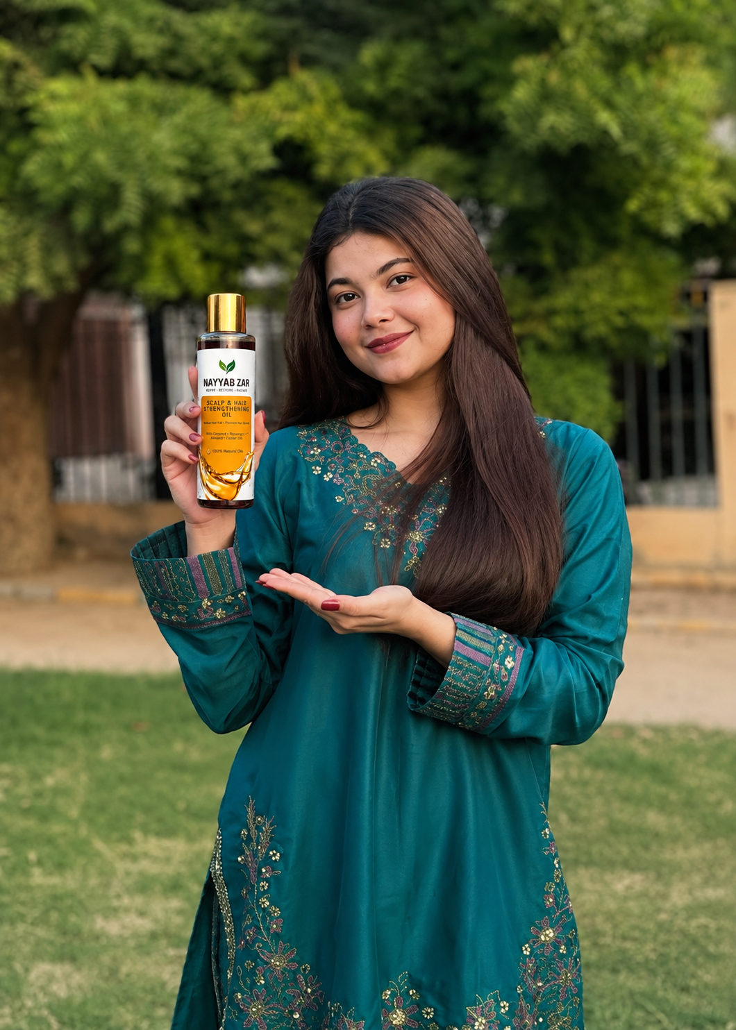 Nayyab Zar Hair Care Combo – Oil & Shampoo Bundle